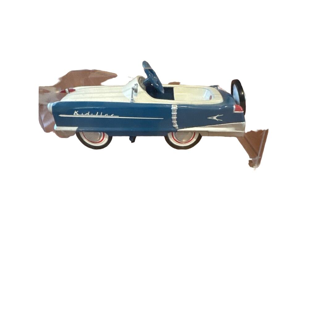Vtg Hallmark Kiddie Car Classics 1959 Garton Deluxe Kidillac Blue Pedal Car Toy